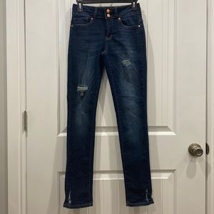YMI Mid Rise Jeans Ankle Denim Collection Size 3/26
